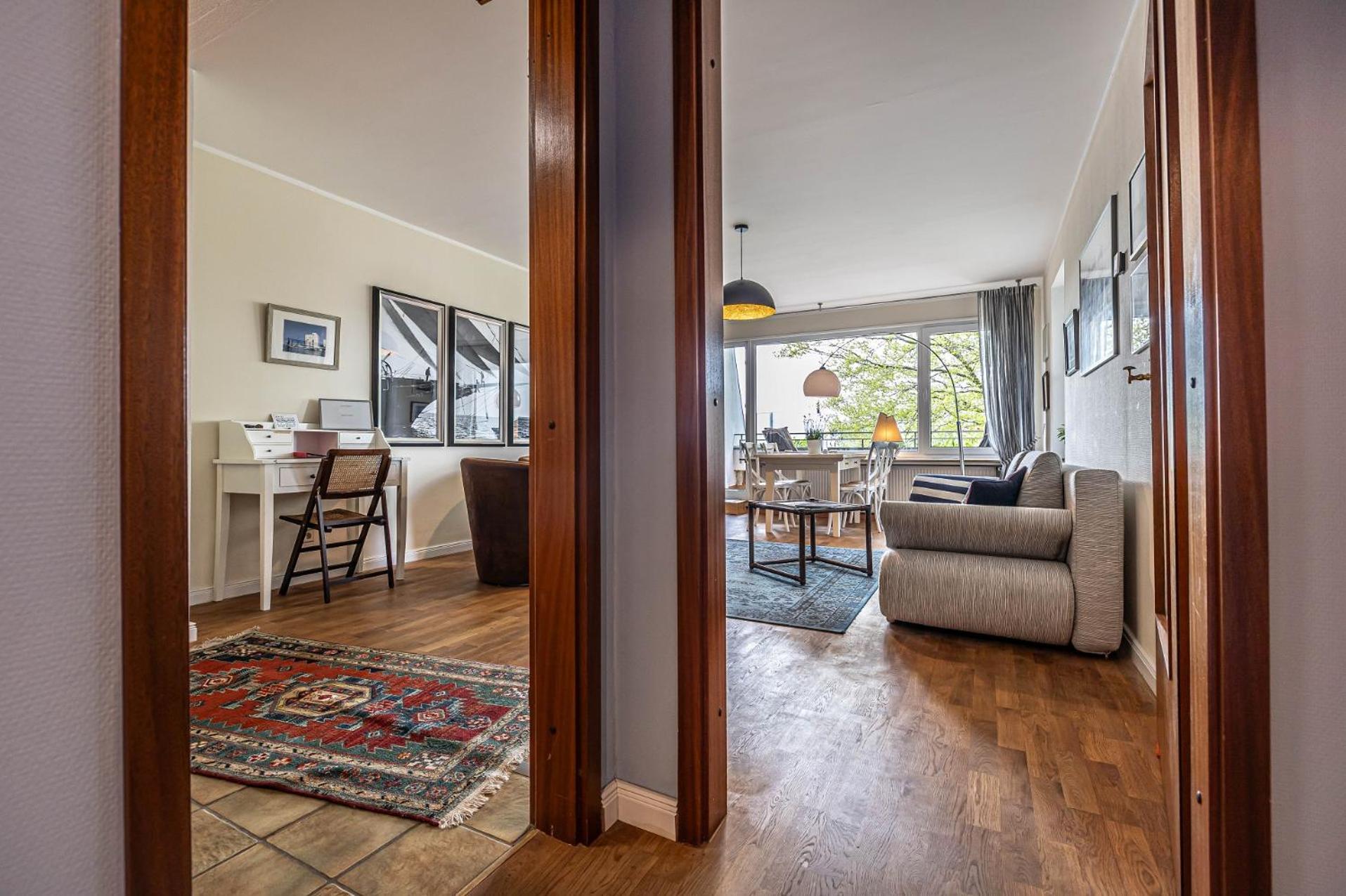 Fewo1846 - Eastside - Komfortables Apartment Im 2 Og Mit Balkon Und Tg-Stellplatz Flensborg Eksteriør billede